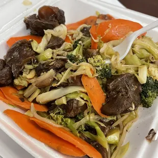 W Q Style Beef Stew Rice - I didn&apos;t like it