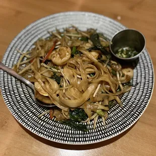 Drunken Noods with Shrimp