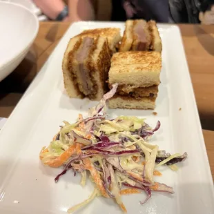Beef cutlet sandwich