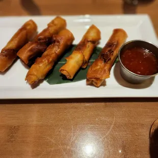 Burned lumpia