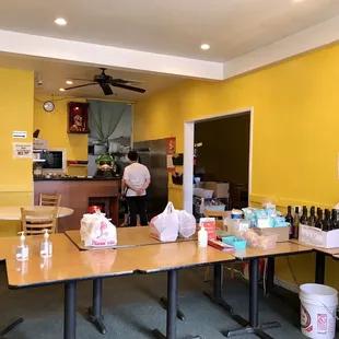 a man standing in the kitchen