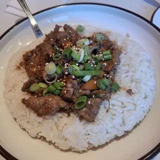 Korean BBQ with Rice