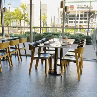 Large seating areas