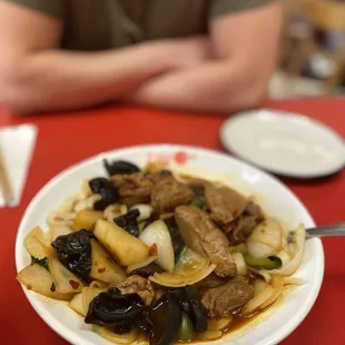 Savory Braised Chicken Noodle