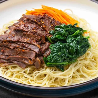 Spring Cold Noodle with Round Noodles