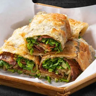 Beef Roll Pancake
