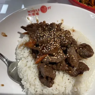 Korean BBQ with Rice
