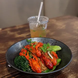 Spicy Crawfish Noodles