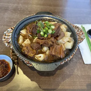This is soooooo good. Beef brisket with rice roll cooked in a claypot. Will be back
