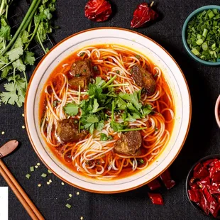 Beef Stew Noodle Soup