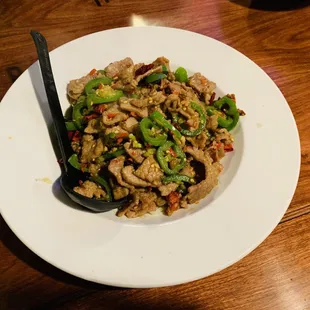 Spicy Stir Fried Beef