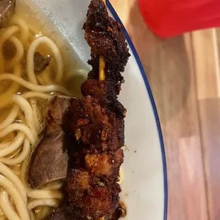 2021-09-25. Noodletopia, Madison Heights, MI. Lamb kebab. $8.49. Nice cumin flavor. 4 stars.