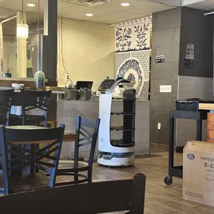 The robot that ignored only us.