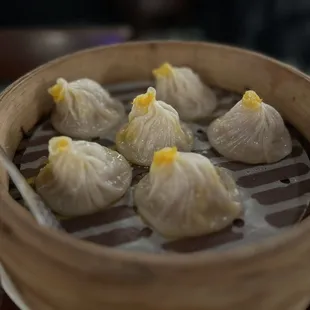 1. Steam Crab Meat and Pork Soup Dumplings