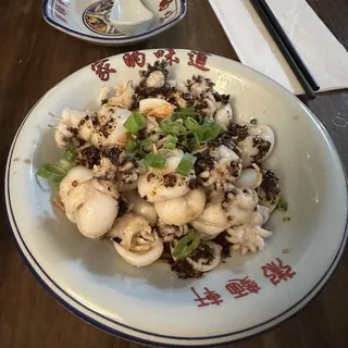 5. Cuttlefish Ball with Hot and Spicy Sauce