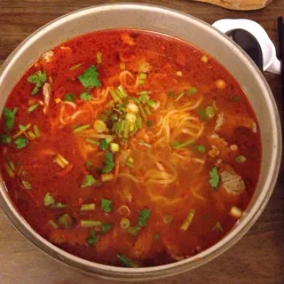 1. Beef and Tomato Ramen Soup