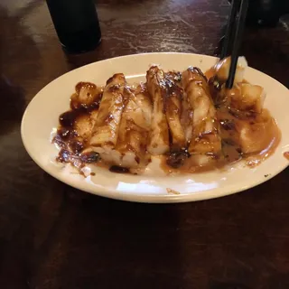 30. Steamed Rice with Peanut and Hoisin Sauce