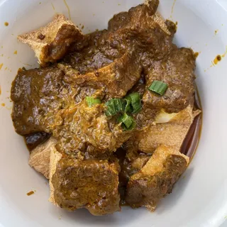 39. Fried Tofu with Curry Sauce