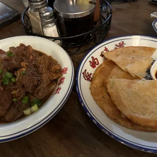1. Braised Beef Brisket and Tendon Over Rice