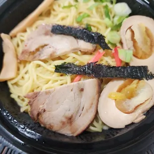Got ramen tonkatsu for to go. OMG....overpriced for 2 small pieces of charsiu. Never come back...not good!!