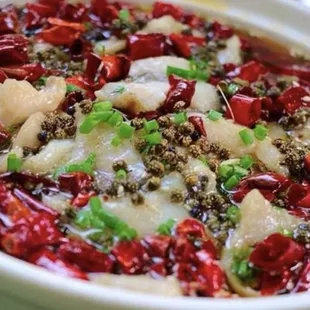 Sliced Fish In Spicy Oil