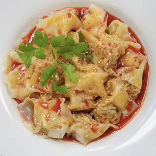 Spicy wonton