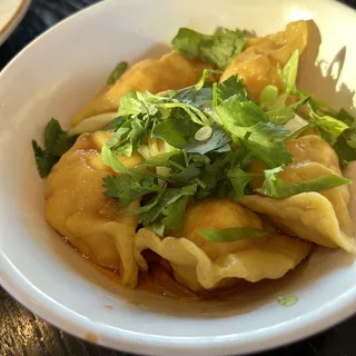 SHRIMP & GARLIC DUMPLINGS