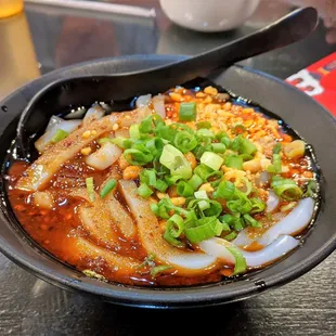 8/23/22 Mung Bean Jelly Noodles with Chili Sauce