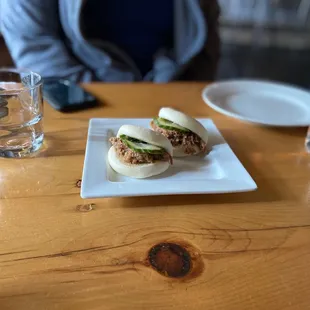 Pork belly steamed buns