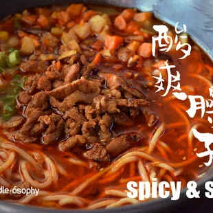 Spicy  &amp; Sour Noodle