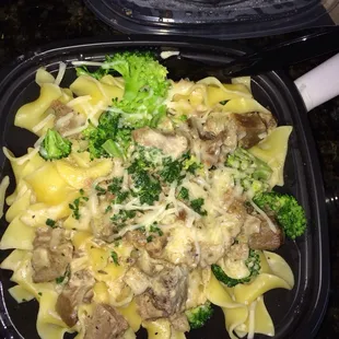 Beef stroganoff !