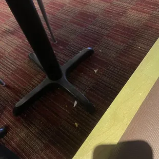 And again, nasty floors