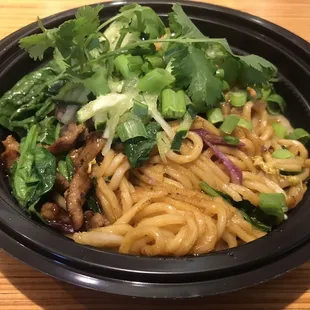 Spicy Korean Beef Noodles