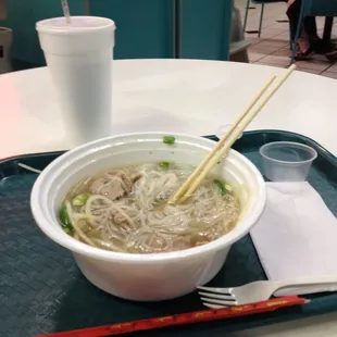 Vietnamese pork noodle