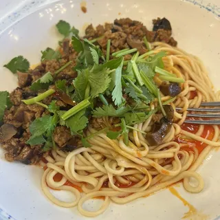 Mushroom Pork Noodle-香菇肉末面