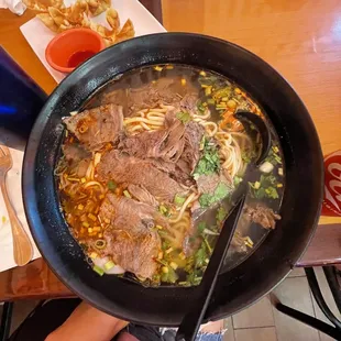 N2. Lan Zhou Spicy Beef Noodle Soup