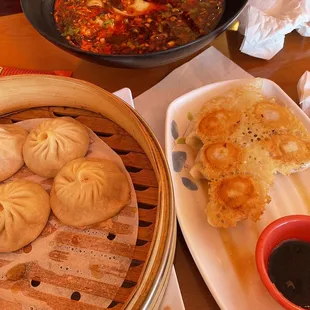 A3. SPICY WONTON SOUP PORK WITH SHRIMP A5. XIAO LONG BAO (PORK) D1. PORK SCALLION DUMPLINGS