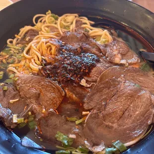 N2. Lan Zhou Spicy Beef Noodle Soup