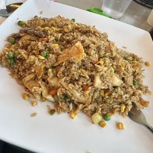 Fried Rice with chicken and pork