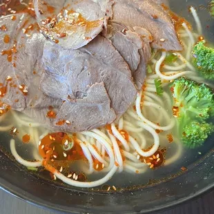 Lan Zhou Spicy Beef Noodle Soup Specialty