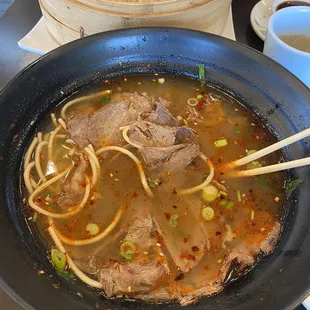 Lan Zhou Beef Noodle Soup Specialty