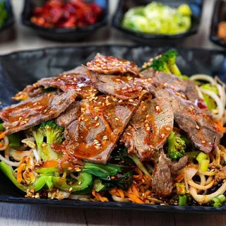 Beef Mixed Vegetable Cold Noodle