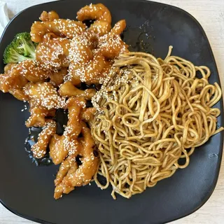 Orange Chicken with Noodle