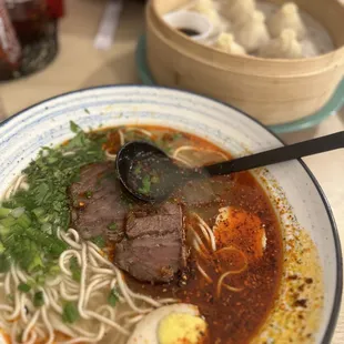 Lanzhou Spicy Beef Noodle Soup