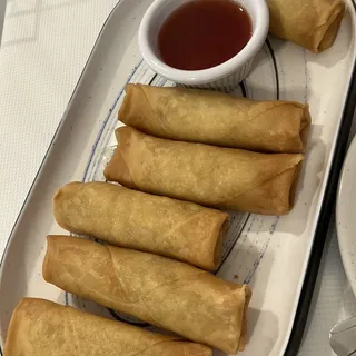 Fried Vegetable Spring Rolls(6)