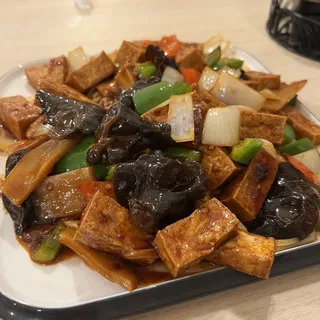 Szechuan Fried Tofu