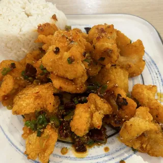 Dry Fried Spicy Fish Filet