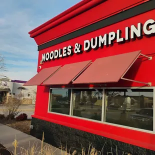 Front of the restaurant