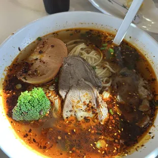 Spicy Lanzhou Noodle Soup