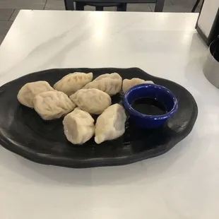 Pork and shrimp dumplings (hand made )